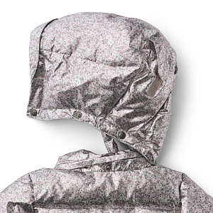 Куртка дутая Wheat "Eli Silver Flower Meadow", космические цветы